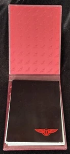 BENTLEY LEATHER BOUND DEALERS QUOTE PAD / NOTEPAD / Notebook Slip - Picture 1 of 24