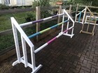 Colourful Show Jumps Hunter Fillers Poles wings
