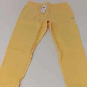 Lacoste Men's Yellow Jogger Tapered Fit Sweatpants - XL - Picture 1 of 6