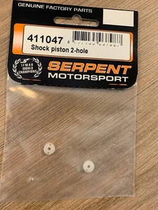 Serpent 411047 Shock Piston 2-hole - Picture 1 of 1