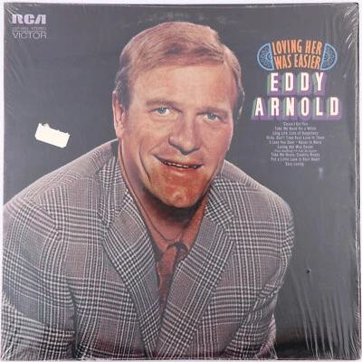Eddy Arnold – Loving Her Was Easier - 1971 - 12" Vinyl LP Hollywood LSP-4625 - Image 1 of 4