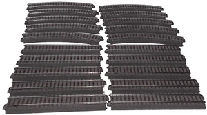 Märklin (10) 24130 HO C Curved Track & (10) 24172 Straight C Track (MK-71 - Picture 1 of 7