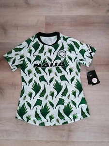 Nike Nigeria Trikot Damen Gr. S Weiss Grün Neu mit Etikett - Bild 1 von 5
