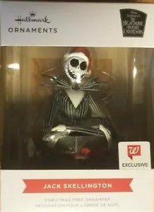 Disney Nightmare Before Christmas Jack Santa Sandy Claws Hallmark Ornament NEW - Picture 1 of 3