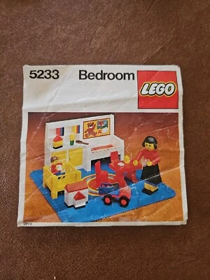 LEGO BEDROOM 5233 instructions Only - Image 1 of 4