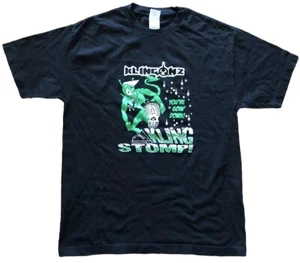 Vintage The Klingonz Psycho Psychobilly Punk Rock band t shirt Rockabilly Stomp - Picture 1 of 5