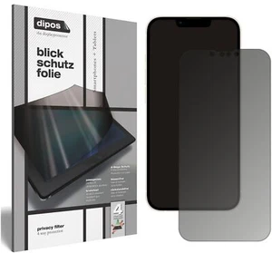 Screen Protector for Apple iPhone 13 Pro Privacy Filter 4-Way Protection dipos - Picture 1 of 4
