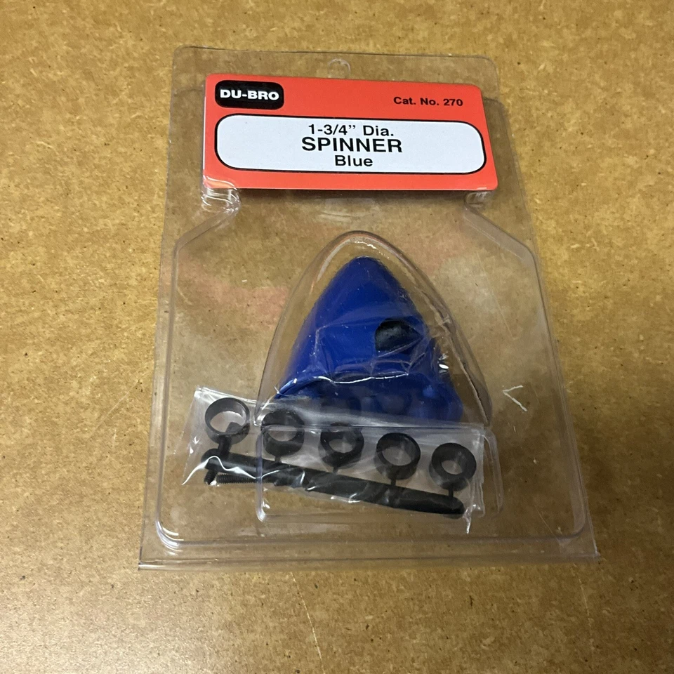 Du-Bro (270) 1 3/4” Spinner/Blue (NIB) - Image 1 of 1