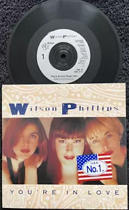 Wilson Phillips – You're In Love / Hold On 7'' Vinyl 1991 TESTED NM VIDEO CLIP - Imagen 1 de 7