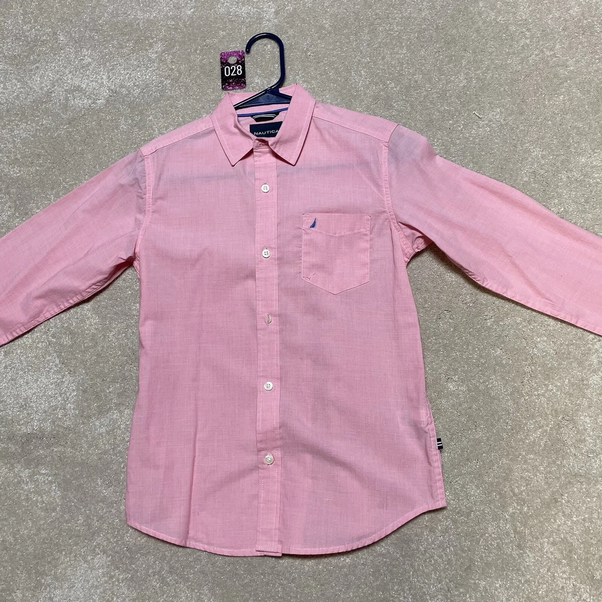 Nautica Playera Estampada De Manga Larga Camiseta Para Niñas