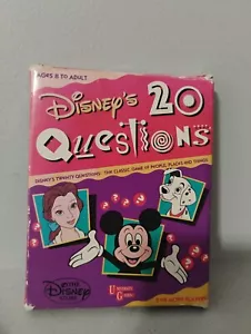 Vintage 1992 Disney Store 20 Fragen Kartenspiel KOMPLETT - Bild 1 von 11