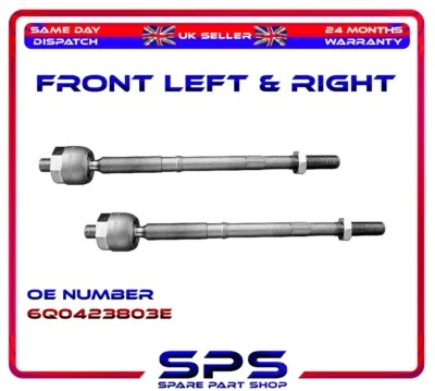 2X Barra de amarre interior delantera para VW Polo Skoda Fabia Seat Cordoba Ibiza 6Q0423803E Foto 1 de 4