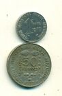 2 Different Coins From The West African States - 1 & 50 Francs (Both 1979)