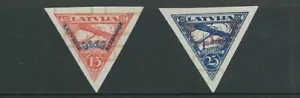 LATVIA 1931 AIRMAIL SEMI POSTALS (Scott CB4a-CB5a short CB3a) VF MNH - Picture 1 of 1