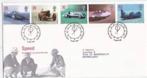 England GB FDC 1998 / 1767-1771 - Auto's / Cars Speed (4) - Picture 1 of 1