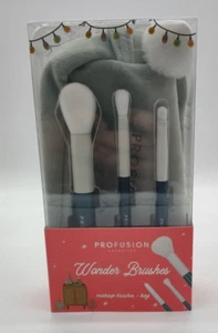 Profusion Cosmetics Wonder Pinceles Maquillaje Pinceles y Bolsa Nuevo - Imagen 1 de 5