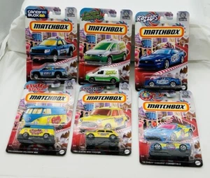 Matchbox Candy Series 2024 Komplettsatz 6 Stück - Bild 1 von 7