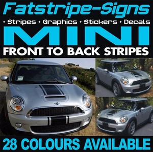 passend für MINI STREIFEN SHELBY GRAFIK AUFKLEBER ONE COOPER S R50 R56 F56 JCW - Bild 1 von 2