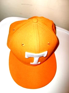 Tennessee Vols NCAA Orange Fitted Hat - New - Picture 1 of 5