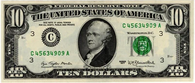 United States 1977 10 Dollars P464 UNC - Image 1 of 2