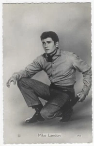 Michael Landon 1950's Exhibit Card - RARE! - Little Joe Bonanza - Higher Grade! - Picture 1 of 2