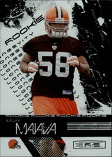 2009 Rookies and Stars Longevity Parallel Silver Card #165 Kaluka Maiava/249