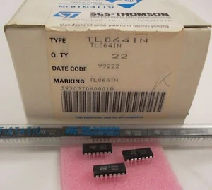 10 pezzi/10 pezzi TL064IN LOW POWER J-FET DUAL OP AMP TL062 DIP14 NUOVO NEW ~ - Foto 1 di 7