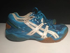 ASICS Gel Domain 2 Womens Volleyball Court Shoes DIVA blue 9.5 (NO SOLES) - Picture 1 of 8