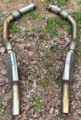 2019-2021 AUDI A8 S8 4.0L TUBO SILENCIADOR DE ESCAPE FABRICANTE DE EQUIPAMENTO ORIGINAL - Imagem 1 de 4