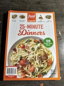 Food Network Magazine, 25-Minute Dinners, 120 Super Easy Meals, 2023 NEW - Picture 1 of 2