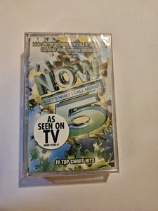 Now Thats What I Call Music 5 Cassette Sealed - Picture 1 of 3