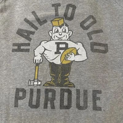 EUC Purdue PETE Sweatshirt Homefield Sweatshirt Boilermakers 4XL GREY FOOTBALL - Image 1 of 4