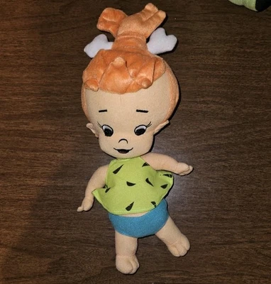 Peluche The Flintstones Pebbles 10" - Hanna Barbera Toy Factory 2012 Foto 1 de 2