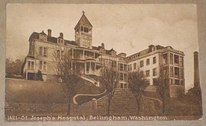 AK 1922, ST. JOSEPH'S HOSPITAL, BELLINGHAM, WASHINGTON - Bild 1 von 2