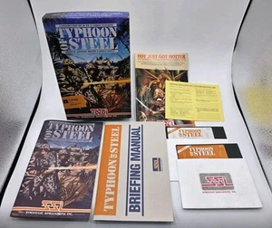 Typhoon Of Steel Combat Game Commodore 64/128 SSI Fully Complete Rare 1988 - Picture 1 of 14