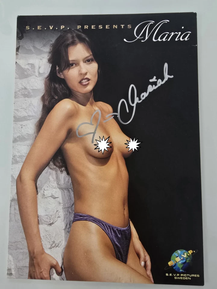 MARIA XL Autogrammkarte Autograph Signiert Signed Orginal Erotik - Bild 1 von 1