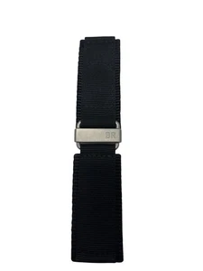 Bell & Ross Black Synthetic Canvas Stainless Steel Buckle. Authentic - Picture 1 of 2