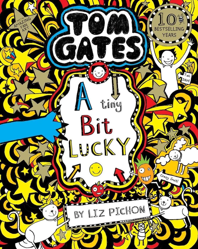 Tom Gates: A Tiny Bit Lucky by Liz Pichon Paperback Book - Image 1 of 1