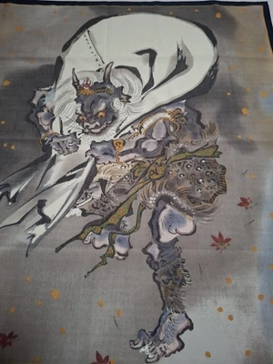 FUJIN, DIOS DEL ALA FUROSHIKI PAÑO DE ENVOLTURA Foto 1 de 4