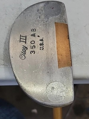 Vintage Otey III Model 350 AB Mallet Putter, 35" Long - Image 1 of 4