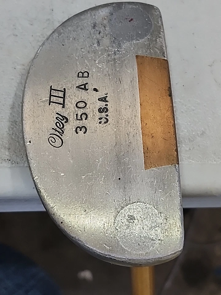 Vintage Otey III Model 350 AB Mallet Putter, 35" Long - Image 1 of 4