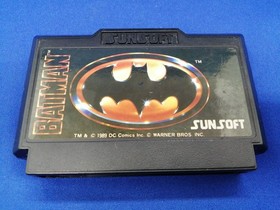 SUNSOFT Famicom Soft Batman Used