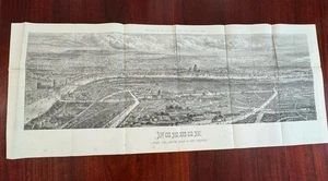 Londra dal lato sud del Tamigi, Illustrated London News, 1861 LOUDAN - Foto 1 di 24