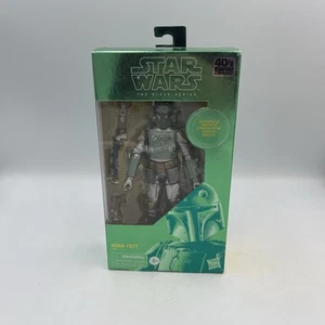 Star Wars Black Series Boba Fett CARBONIZED GRAPHITE 40th Anniversary Figure. - Imagen 1 de 2