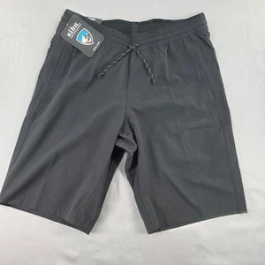 Kuhl FreeFlex Herren Hybrid Amphib Shorts wasserfertig schnelltrocknend grau Größe S neu mit Etikett - Bild 1 von 9