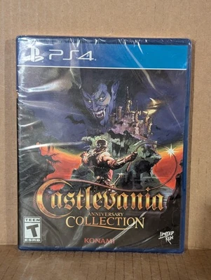 *Damaged Spot On Back* Castlevania Anniversary Collection Limited Run PS4 Sealed - Image 1 of 4