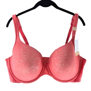 Cacique Bra Size 40DDD Melon Lightly Lined T-Shirt Underwire Molded Cup NEW NWT - Picture 1 of 9