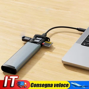13 In 1 SD/TF3.0 Card Reader USB3.0 Type-C USB Box Card Reader for PC Computer - Afbeelding 1 van 11