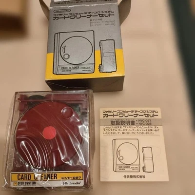 LIMPIADOR DE TARJETAS HVC-027 Sistema de Disco Famicom Sin Usar Nintendo... - Imagen 1 de 4