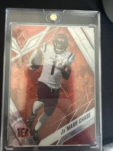 2022 Panini Phoenix - Ja'Marr Chase #16 Orange Lazer /75 - Picture 1 of 2